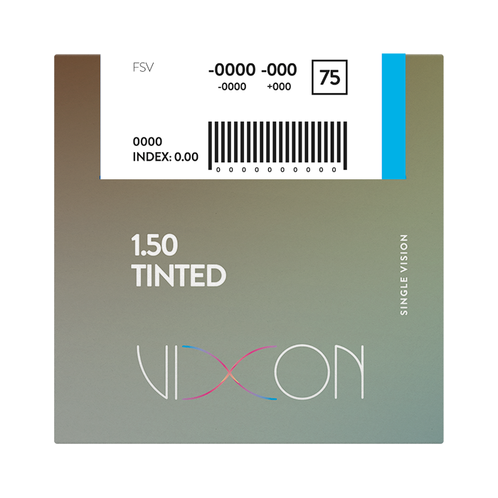 Vixon 1.50 Tint Gray FSV 70 AR (Backside AR only)