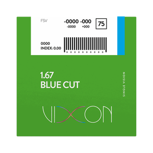 Vixon 1.67 Bluecut FSV ASPH 75/70 (SAR BLUE) Extended Range
