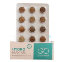 HIDRO MAX 780 superhydrophobic metal carrier, Ø12.5x5mm