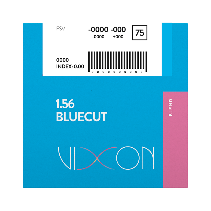 Vixon 1.56 Bluecut F Blended 70/28 AR (BLUE)