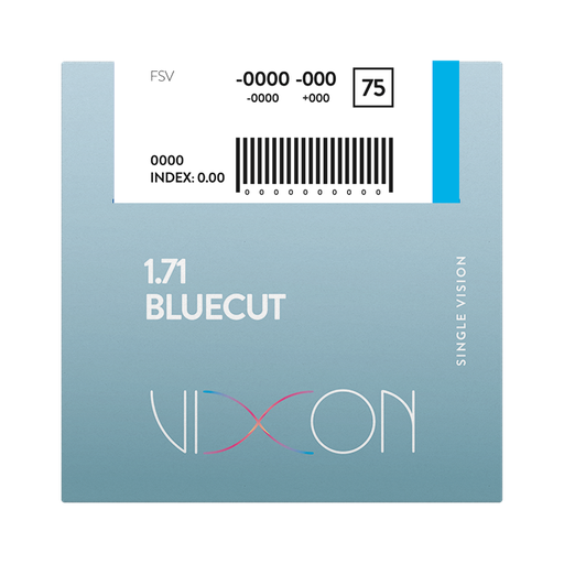 1.71 BLUECUT DUPLO ASFÉRICO LENTE ACABADA