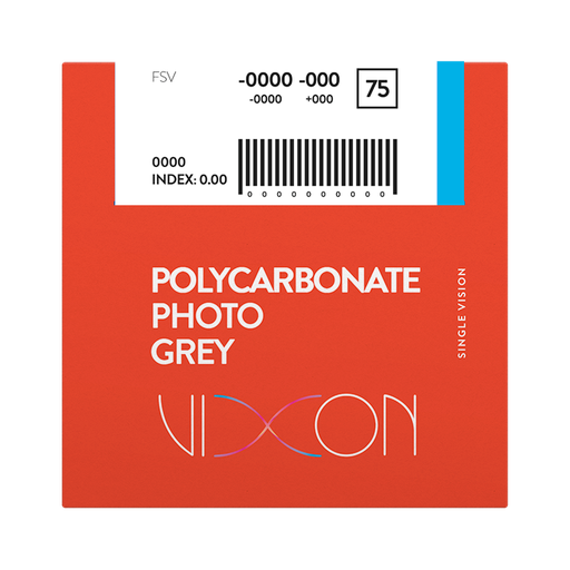 POLICARBONATO BLUECUT FOTOSSENSÍVEL GRAY DIP LENTES ACABADAS