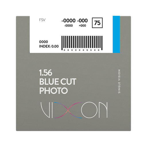 1.56 BLUECUT FOTOSSENSÍVEL GRAY LENTES ACABADAS