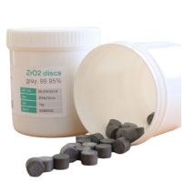 [09-ZR02C21] ZrO2 tablet grey 21x6  99,95 % Pure